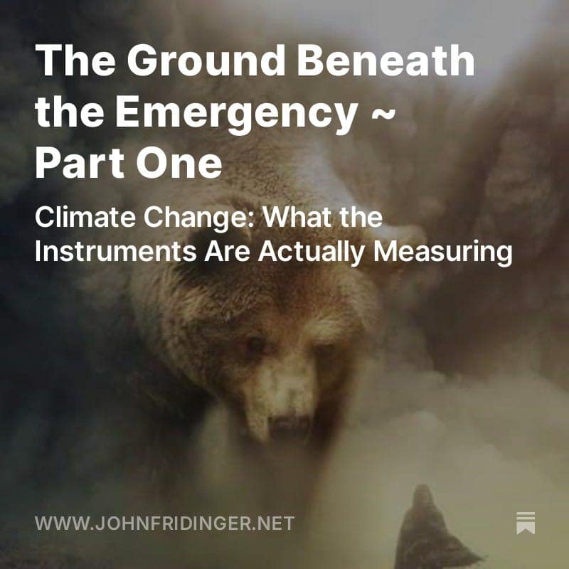 The Ground Beneath the Emergency